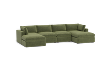 Load image into Gallery viewer, Ciello XL - Sofa - Cypress Green - Regular Arms
