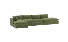 Load image into Gallery viewer, Ciello XL - Sofa - Cypress Green - Regular Arms
