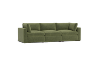Load image into Gallery viewer, Ciello XL - Sofa - Cypress Green - Regular Arms
