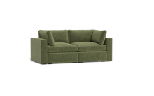 Load image into Gallery viewer, Ciello XL - Sofa - Cypress Green - Regular Arms
