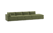Load image into Gallery viewer, Ciello XL - Sofa - Cypress Green - Regular Arms
