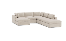 Load image into Gallery viewer, Ciello XL - Sectional - Dune - Regular Arms
