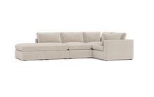 Load image into Gallery viewer, Ciello XL - Sectional - Dune - Regular Arms
