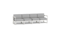Load image into Gallery viewer, Mistral - Sofa - Sandstone - Block - Silver Shade
