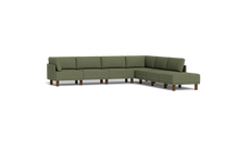 Load image into Gallery viewer, Luna - Sectional - Moss Green - High Arms - Tall Legs
