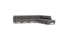 Load image into Gallery viewer, Luna - Sectional - Storm Grey - High Arms - Tall Legs
