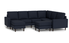 Load image into Gallery viewer, Altus - Sectional - Deep Sea - Square Arms
