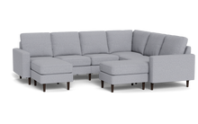 Load image into Gallery viewer, Altus - Sectional - Fog - Square Arms
