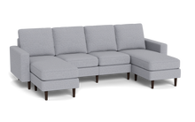 Load image into Gallery viewer, Altus - Sofa - Fog - Square Arms
