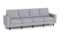 Load image into Gallery viewer, Altus - Sofa - Fog - Square Arms
