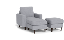 Load image into Gallery viewer, Altus - Sofa - Fog - Square Arms
