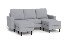 Load image into Gallery viewer, Altus - Sofa - Fog - Square Arms
