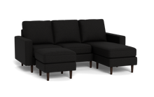 Load image into Gallery viewer, Altus - Sofa - Obsidian - Square Arms

