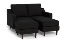 Load image into Gallery viewer, Altus - Sofa - Obsidian - Original Arms
