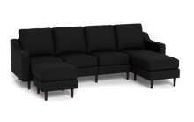 Load image into Gallery viewer, Altus - Sofa - Obsidian - Original Arms
