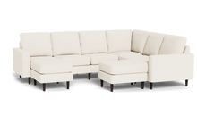Load image into Gallery viewer, Altus - Sectional - Pearl - Square Arms
