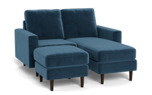 Load image into Gallery viewer, Altus - Sofa - Sapphire - Square Arms
