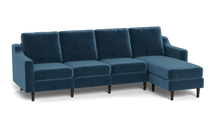 Load image into Gallery viewer, Altus - Sofa - Sapphire - Original Arms
