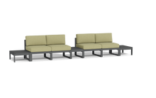Load image into Gallery viewer, Mistral - Sofa - Pebble - Block - Fern
