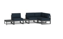 Load image into Gallery viewer, Mistral - Sectional - Pebble - Block - Cool Water
