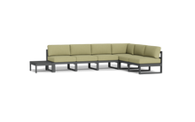 Load image into Gallery viewer, Mistral - Sectional - Pebble - Block - Fern
