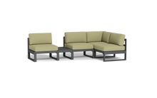 Load image into Gallery viewer, Mistral - Sectional - Pebble - Block - Fern
