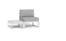 Load image into Gallery viewer, Mistral - Sofa - Sandstone - Block - Silver Shade
