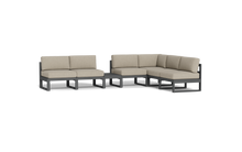 Load image into Gallery viewer, Mistral - Sectional - Pebble - Block - Sandcastle
