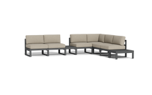 Load image into Gallery viewer, Mistral - Sectional - Pebble - Block - Sandcastle
