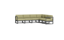 Load image into Gallery viewer, Mistral - Sectional - Pebble - Block - Fern
