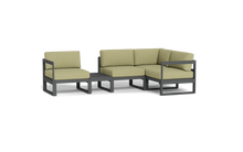 Load image into Gallery viewer, Mistral - Sectional - Pebble - Block - Fern

