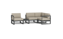 Load image into Gallery viewer, Mistral - Sectional - Pebble - Block - Sandcastle
