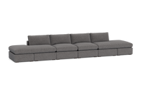 Load image into Gallery viewer, Ciello XL - Sofa - Storm Grey - Regular Arms

