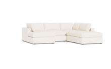 Load image into Gallery viewer, Ciello XL - Sectional - Opal White - Regular Arms
