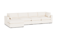 Load image into Gallery viewer, Ciello XL - Sofa - Opal White - Regular Arms
