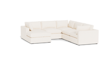 Load image into Gallery viewer, Ciello XL - Sectional - Opal White - Regular Arms

