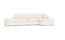 Load image into Gallery viewer, Ciello XL - Sofa - Opal White - Regular Arms
