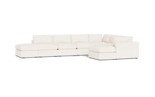Load image into Gallery viewer, Ciello XL - Sectional - Opal White - Regular Arms
