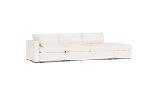Load image into Gallery viewer, Ciello XL - Sofa - Opal White - Regular Arms
