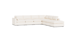 Load image into Gallery viewer, Ciello XL - Sectional - Opal White - Regular Arms

