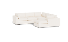 Load image into Gallery viewer, Ciello XL - Sectional - Opal White - Regular Arms
