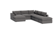 Load image into Gallery viewer, Ciello XL - Sectional - Storm Grey - Regular Arms
