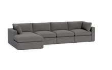 Load image into Gallery viewer, Ciello XL - Sofa - Storm Grey - Regular Arms
