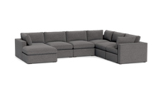 Load image into Gallery viewer, Ciello XL - Sectional - Storm Grey - Regular Arms
