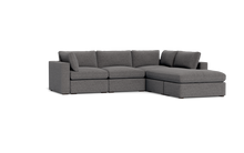 Load image into Gallery viewer, Ciello XL - Sectional - Storm Grey - Regular Arms
