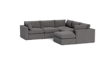 Load image into Gallery viewer, Ciello XL - Sectional - Storm Grey - Regular Arms
