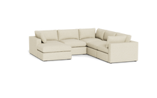 Load image into Gallery viewer, Ciello XL - Sectional - Sunset Beige - Regular Arms
