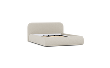 Load image into Gallery viewer, Ara Bed - Queen - Upholstered - Silken Sand -  Storage
