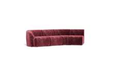 Load image into Gallery viewer, Cassini - Wedge Sectional - Bordeaux
