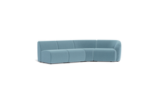 Load image into Gallery viewer, Cassini - Wedge Sectional - Aqua
